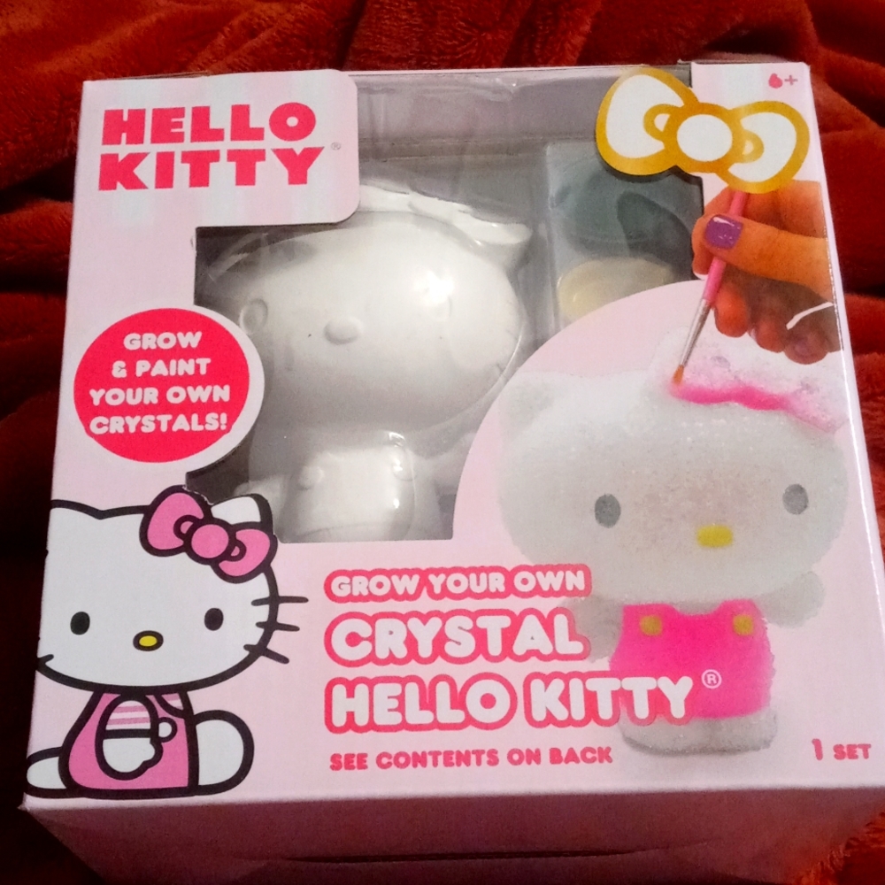 Hello Kitty Crystal Figurine